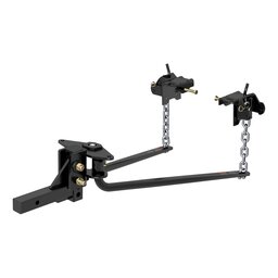 Curt Round Bar Weight Distribution Hitch with Integrated Lubrication (6-8K) - 17051