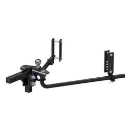 Curt TruTrack 2P Weight Distribution Hitch with 2x Sway Control, 8-10K - 17601