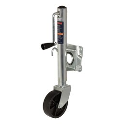 Curt Marine Trailer Jack with 6" Wheel (1,000 lbs, 10" Travel) - 25004