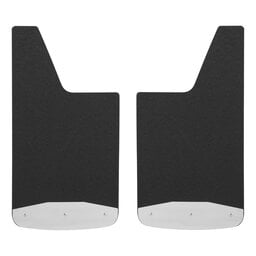 Front or Rear 12" x 23" Rubber Mud Guards, Select Ford Super Duty (2 Flaps)