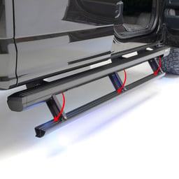 ActionTrac 83.6" Powered Running Boards, Select Ram 2500, 3500 Extended Crew Cab