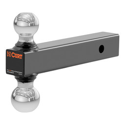 Multi-Ball Mount (2" Solid Shank, 2" & 2-5/16" Chrome Balls)