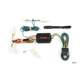 Custom Wiring Harness, 4-Way Flat Output, Select Toyota Sienna