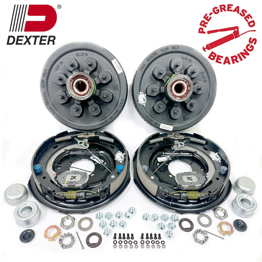 Dexter® Pre-Greased Easy Assemble 8 on 6.5