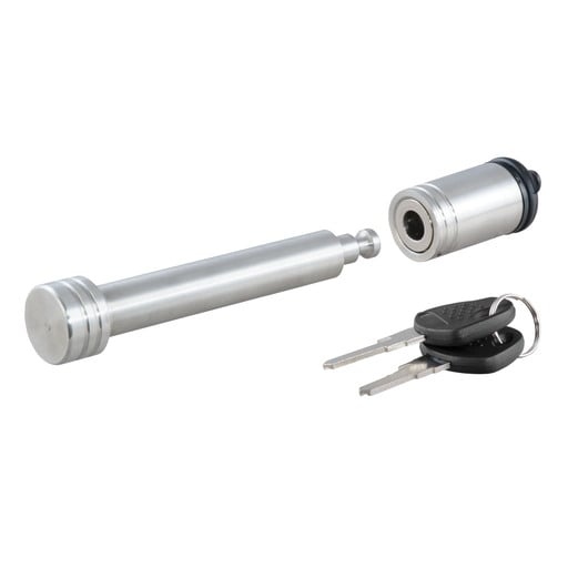 5/8" Hitch Lock (2" or 2-1/2" Receiver, Barbell, Stainless)