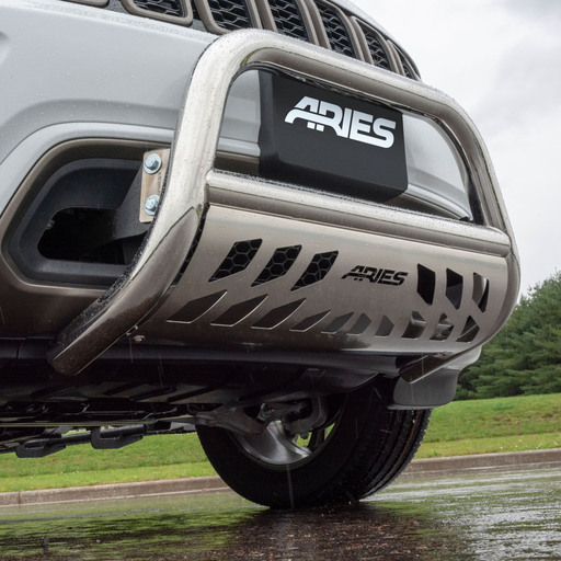 3" Polished Stainless Bull Bar, Select Nissan Frontier, Pathfinder, Xterra