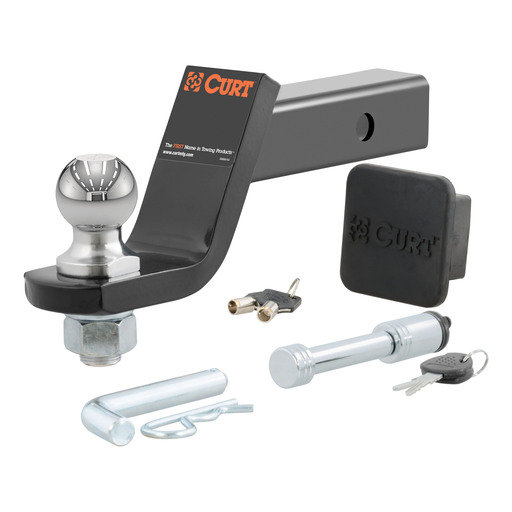 Towing Starter Kit with 2" Ball (2" Shank, 7,500 lbs, 4" Drop)