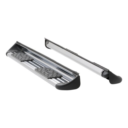 Polished Stainless Steel Side Entry Steps, Select Silverado, Sierra Crew Cab