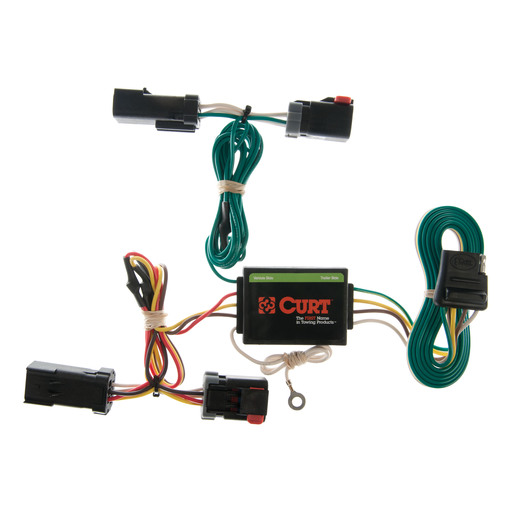 Custom Wiring Harness, 4-Way Flat Output, Select Jeep Liberty