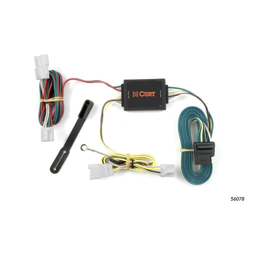 Custom Wiring Harness, 4-Way Flat Output, Select Hyundai Santa Fe, Kia Forte